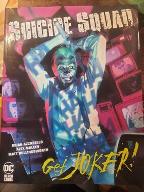 SUICIDE SQUAD GET JOKER TPB 2023 DC Black Label Azzarello Maleev Soft Cover